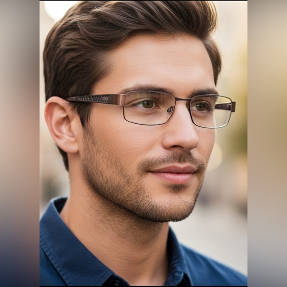 Nascar Other - NASCAR NCO 1002 Unisex Eyeglasses Frames BWN DT 55•17•135 Rectangular Wire Rim